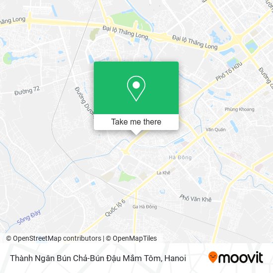 Thành Ngân Bún Chả-Bún Đậu Mắm Tôm map
