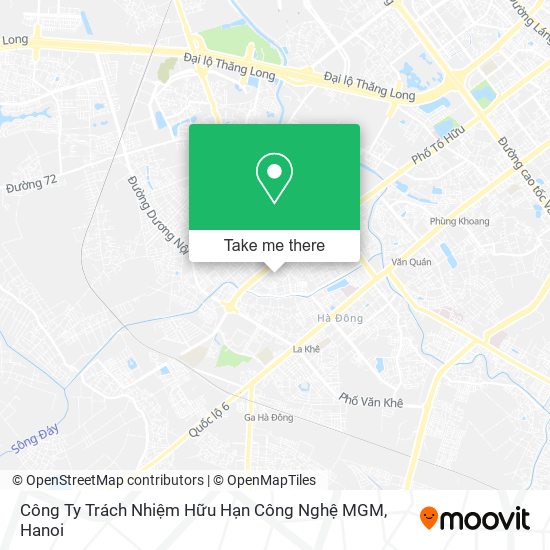 Công Ty Trách Nhiệm Hữu Hạn Công Nghệ MGM map