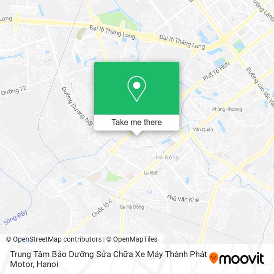 Trung Tâm Bảo Dưỡng Sửa Chữa Xe Máy Thành Phát Motor map