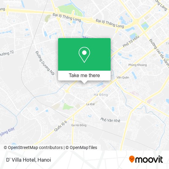 D' Villa Hotel map