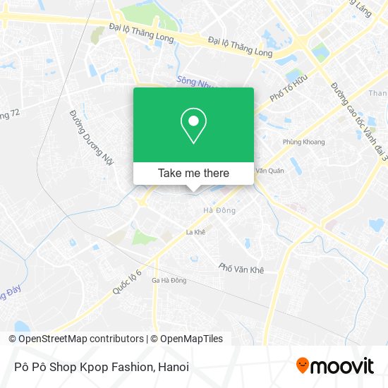 Pô Pô Shop Kpop Fashion map