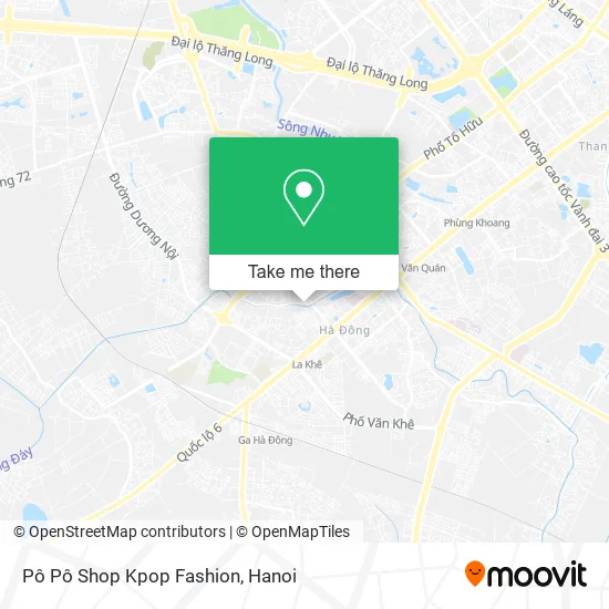 Pô Pô Shop Kpop Fashion map