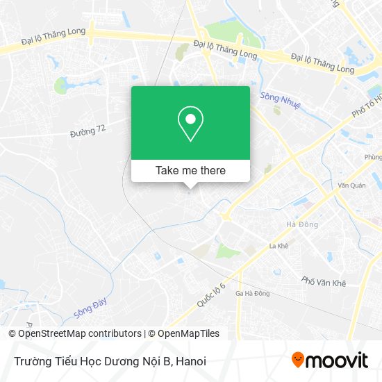 Trường Tiểu Học Dương Nội B map