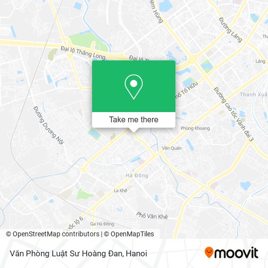 Văn Phòng Luật Sư Hoàng Đan map