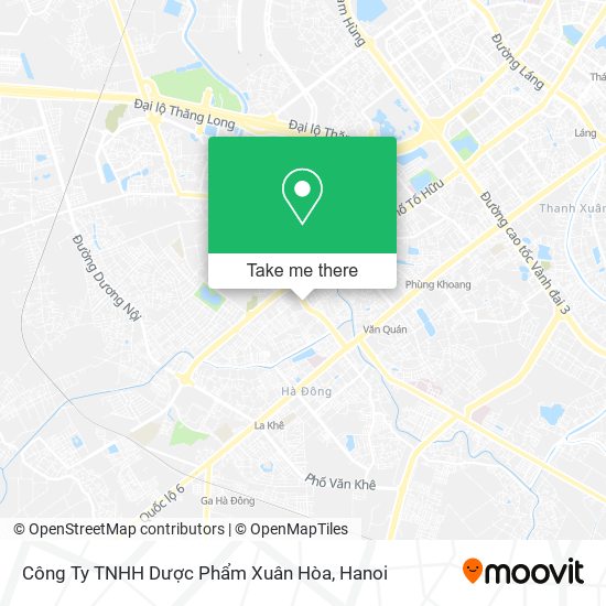 Công Ty TNHH Dược Phẩm Xuân Hòa map