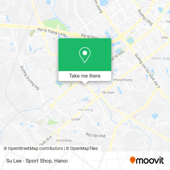 Su Lee - Sport Shop map