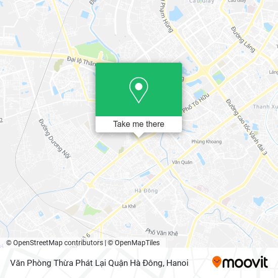 Văn Phòng Thừa Phát Lại Quận Hà Đông map