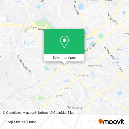 Gogi House map