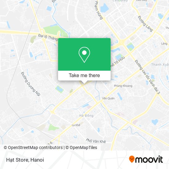 Hạt Store map