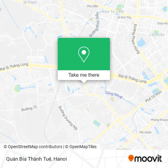 Quán Bia Thành Tuệ map