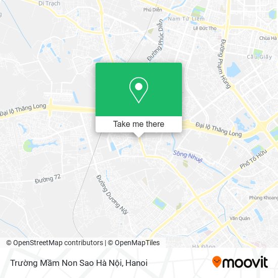 Trường Mầm Non Sao Hà Nội map