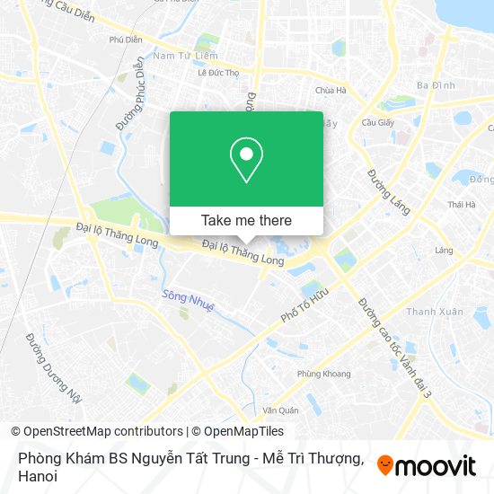 Phòng Khám BS Nguyễn Tất Trung - Mễ Trì Thượng map