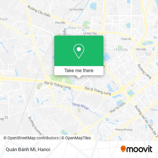 Quán Bánh Mì map