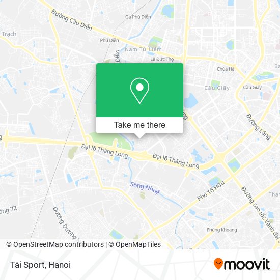 Tài Sport map