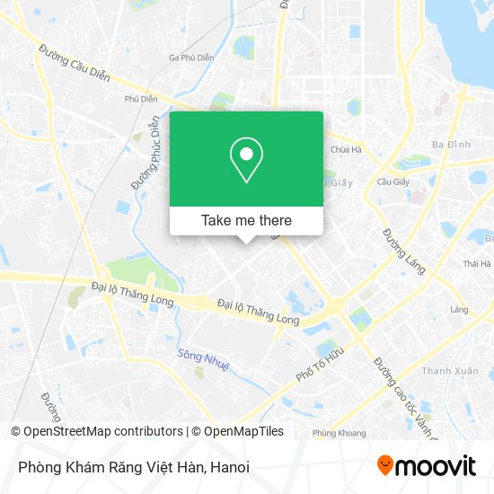 Phòng Khám Răng Việt Hàn map