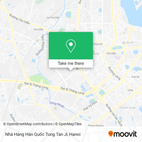 Nhà Hàng Hàn Quốc Tung Tan Ji map