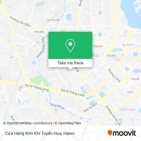 Cửa Hàng Kim Khí Tuyến Hoa map