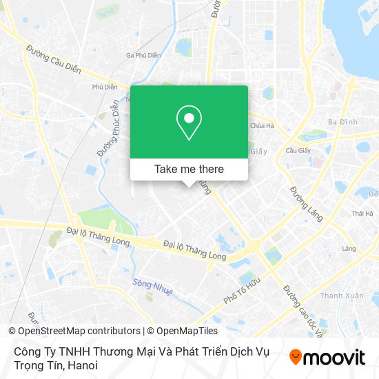 Công Ty TNHH Thương Mại Và Phát Triển Dịch Vụ Trọng Tín map