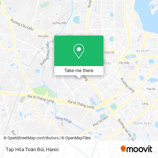 Tạp Hóa Toàn Bùi map