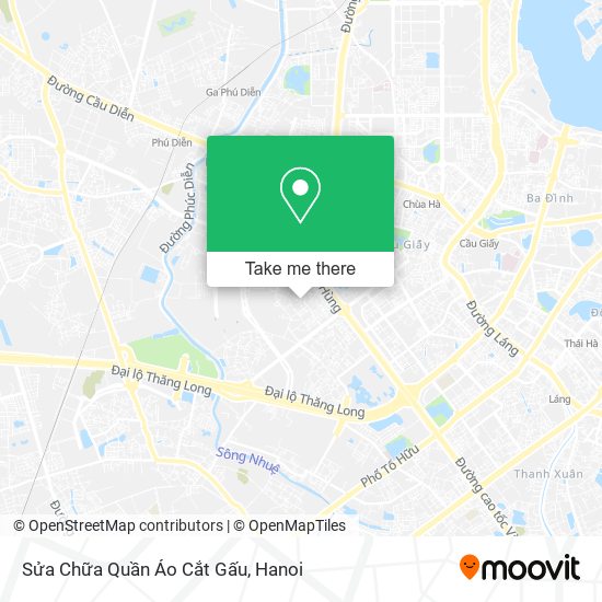 Sửa Chữa Quần Áo Cắt Gấu map