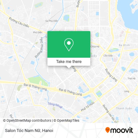 Salon Tóc Nam Nữ map