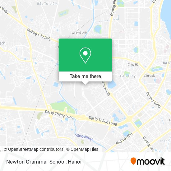 Newton Grammar School map
