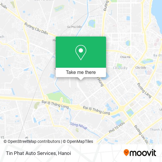 Tin Phat Auto Services map