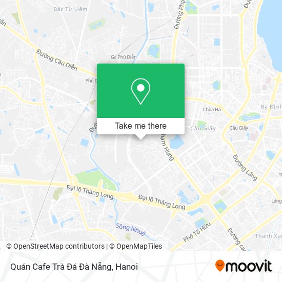 Quán Cafe Trà Đá Đà Nẵng map