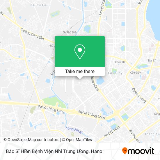 Bác Sĩ Hiền Bệnh Viện Nhi Trung Ương map