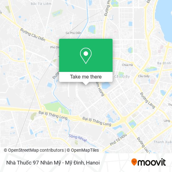 Nhà Thuốc 97 Nhân Mỹ - Mỹ Đình map