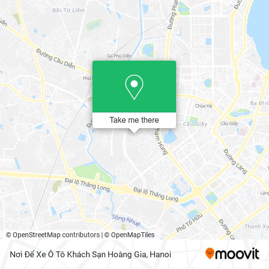 Nơi Để Xe Ô Tô Khách Sạn Hoàng Gia map