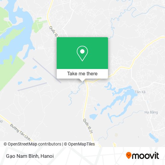 Gạo Nam Bình map