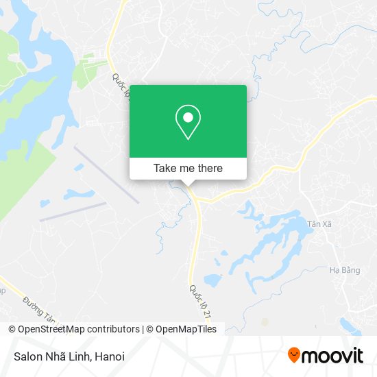 Salon Nhã Linh map