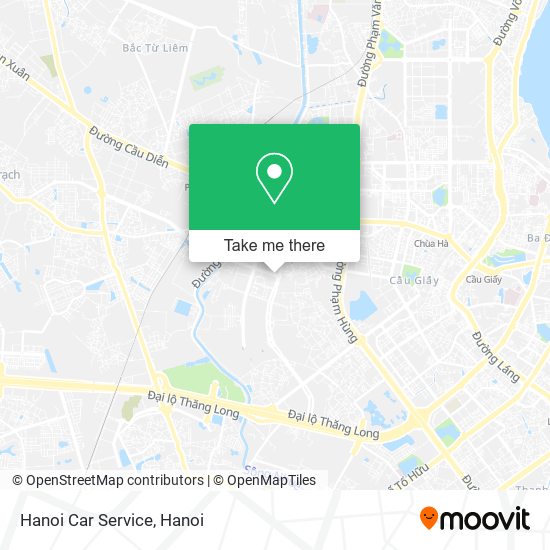 Hanoi Car Service map