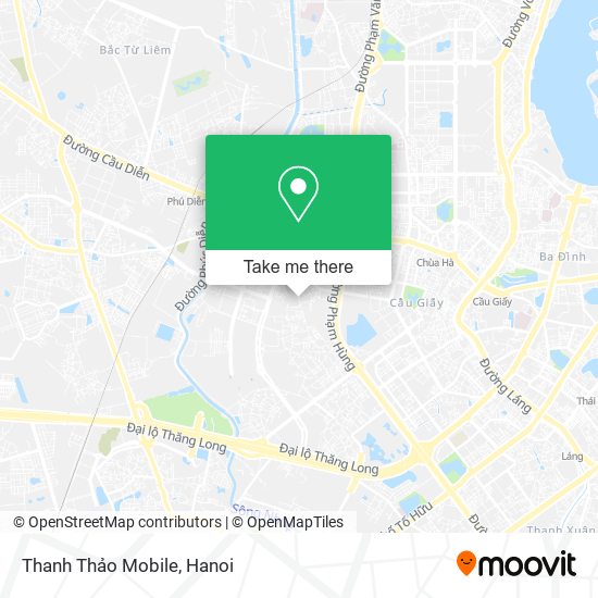 Thanh Thảo Mobile map