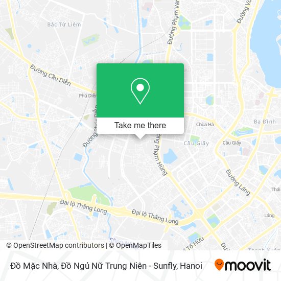 Đồ Mặc Nhà, Đồ Ngủ Nữ Trung Niên - Sunfly map