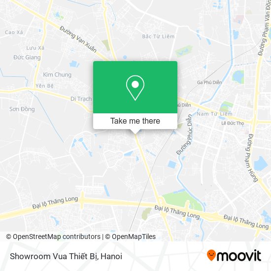 Showroom Vua Thiết Bị map