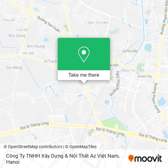 Công Ty TNHH Xây Dựng & Nội Thất Az Việt Nam map