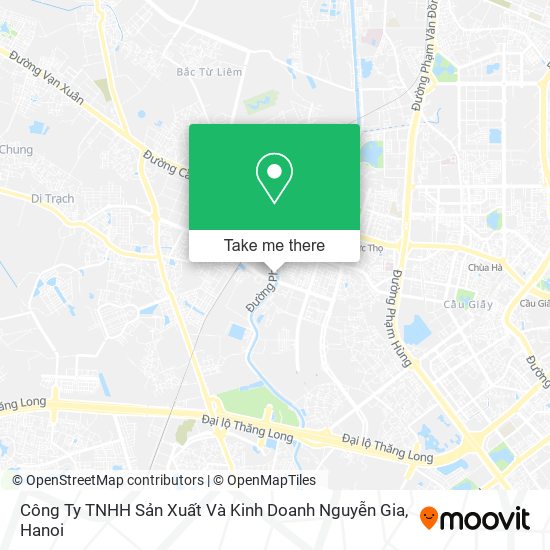Công Ty TNHH Sản Xuất Và Kinh Doanh Nguyễn Gia map