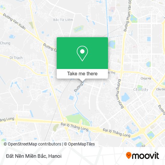 Đất Nền Miền Bắc map