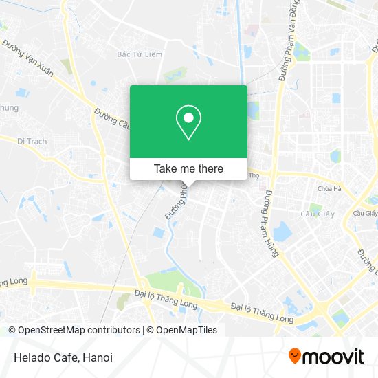 Helado Cafe map