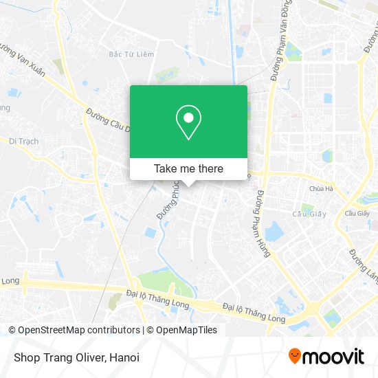 Shop Trang Oliver map