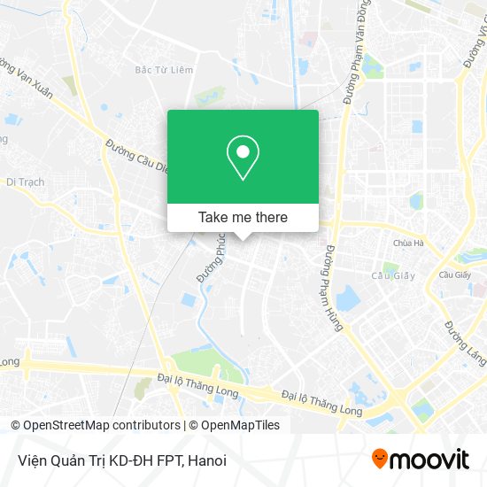 Viện Quản Trị KD-ĐH FPT map