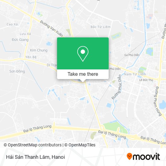 Hải Sản Thanh Lâm map