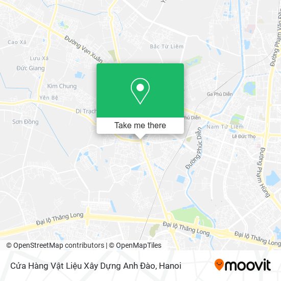 Cửa Hàng Vật Liệu Xây Dựng Anh Đào map