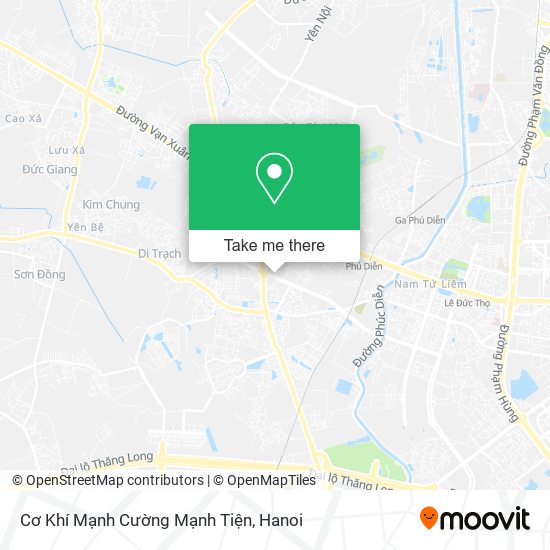 Cơ Khí Mạnh Cường Mạnh Tiện map