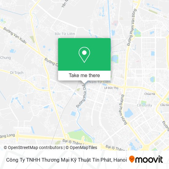 Công Ty TNHH Thương Mại Kỹ Thuật Tín Phát map