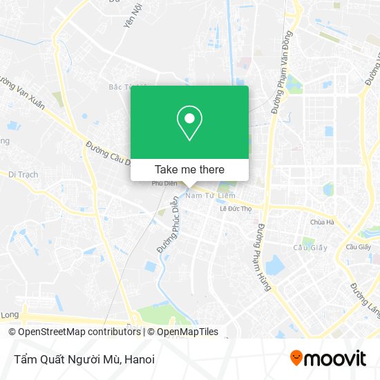 Tẩm Quất Người Mù map