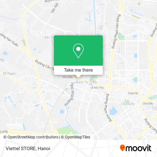 Viettel STORE map