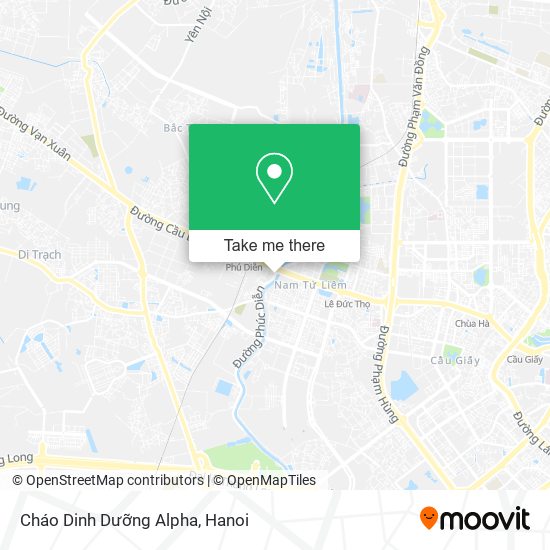 Cháo Dinh Dưỡng Alpha map